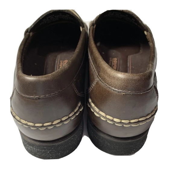 Rockport Men\'s 9 M Comfort DMX Brown Leather Slip On Moc Toe Penny Loafers main image 12